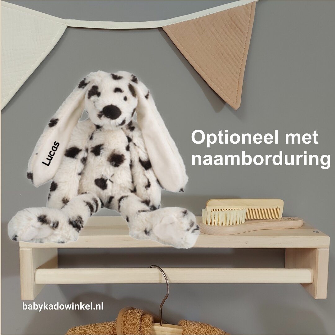 Optioneel met naamborduring