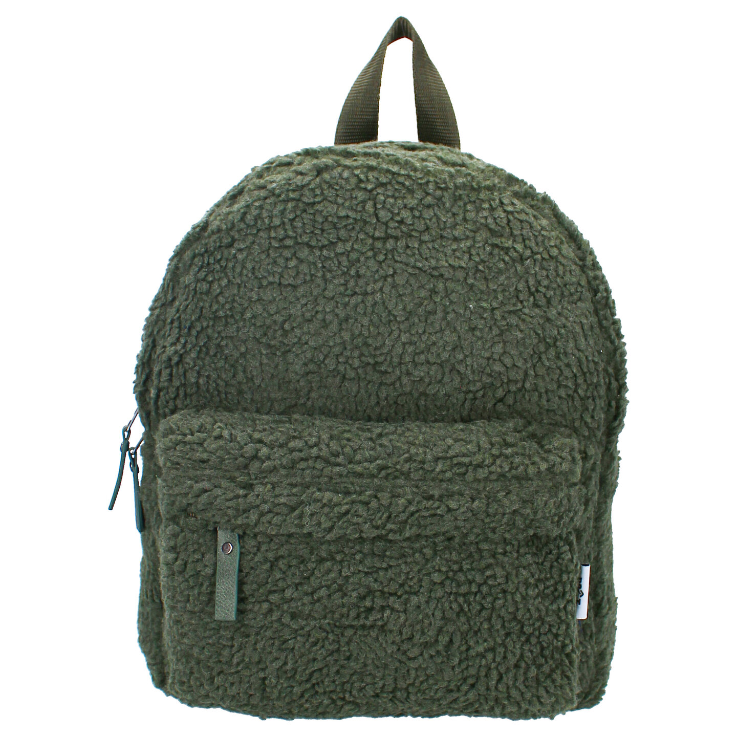 Rugzak Pret Be Soft and Kind Army Green met naam