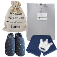 Babyslofjes Baby Dutch Denim Stippen