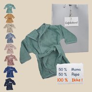 Slab Mama en Papa babycadeau met badjas